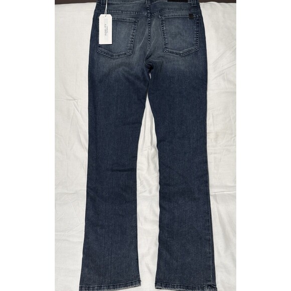 Fidelity Jeans Mens 32 Torino Straight Petrone Dark Wash Denim Stretch NWT - Picture 4 of 11